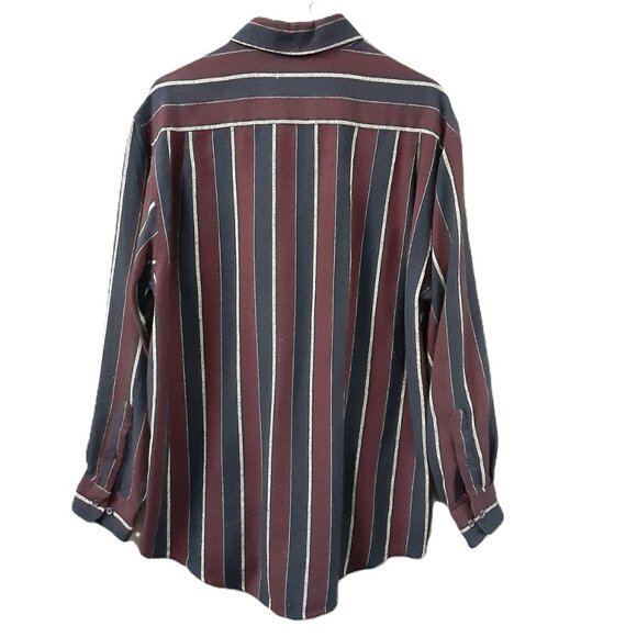 David Taylor Men's Shirt Size LT, 100% Acrylic, Long sleeve, Button down, soft - Picture 2 of 6